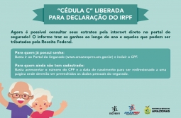 Imagem da notícia - Amazonprev libera “Cédula C” para declaração do IRPF de aposentados e pensionistas.