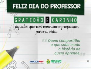 Imagem da notícia - Homenagem da Fundação Amazonprev a todos os professores do Amazonas