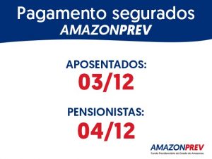 Imagem da notícia - Pagamento de aposentados e pensionistas da Amazonprev começa na próxima terça (3/12)