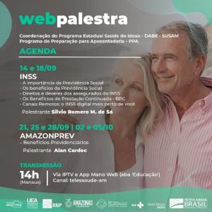 Imagem da notícia - Fundação Amazonprev participa de Webpalestra sobre benefícios previdenciários