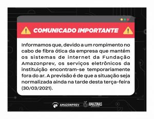 Imagem da notícia - COMUNICADO IMPORTANTE