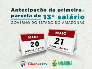 Imagem da notícia - Antecipação do 13º de aposentados e pensionistas vai injetar mais de R$ 54 milhões na economia local, informa Amazonprev
