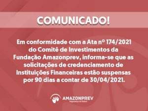 Imagem da notícia - Suspenso Temporariamente o Credenciamento de Instituições Financeiras