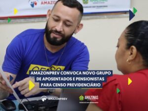 Imagem da notícia - Amazonprev convoca novo grupo de aposentados e pensionistas para Censo Previdenciário