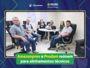 Imagem da notícia - Amazonprev e Prodam reúnem para alinhamentos técnicos