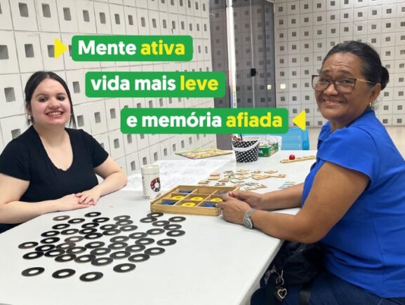 Idade Ativa realiza ação de estímulo à memória e interação social a segurados