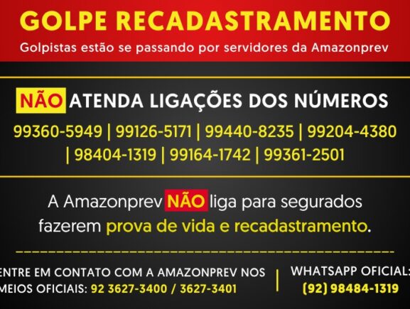 Alerta de Golpes do Recadastramento!