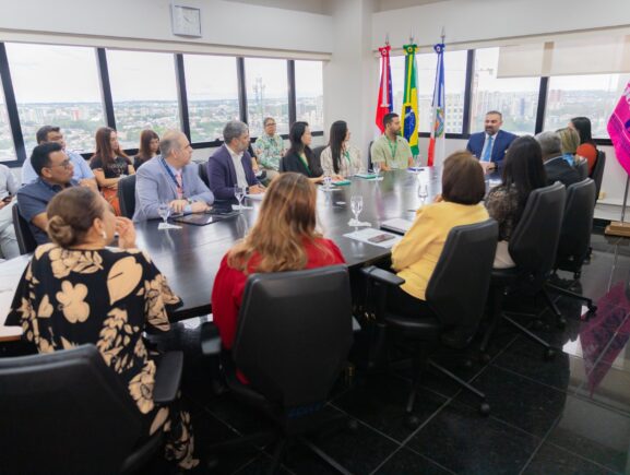 Amazonprev participa de reunião do TJAM para alinhamento sobre pagamento de precatórios